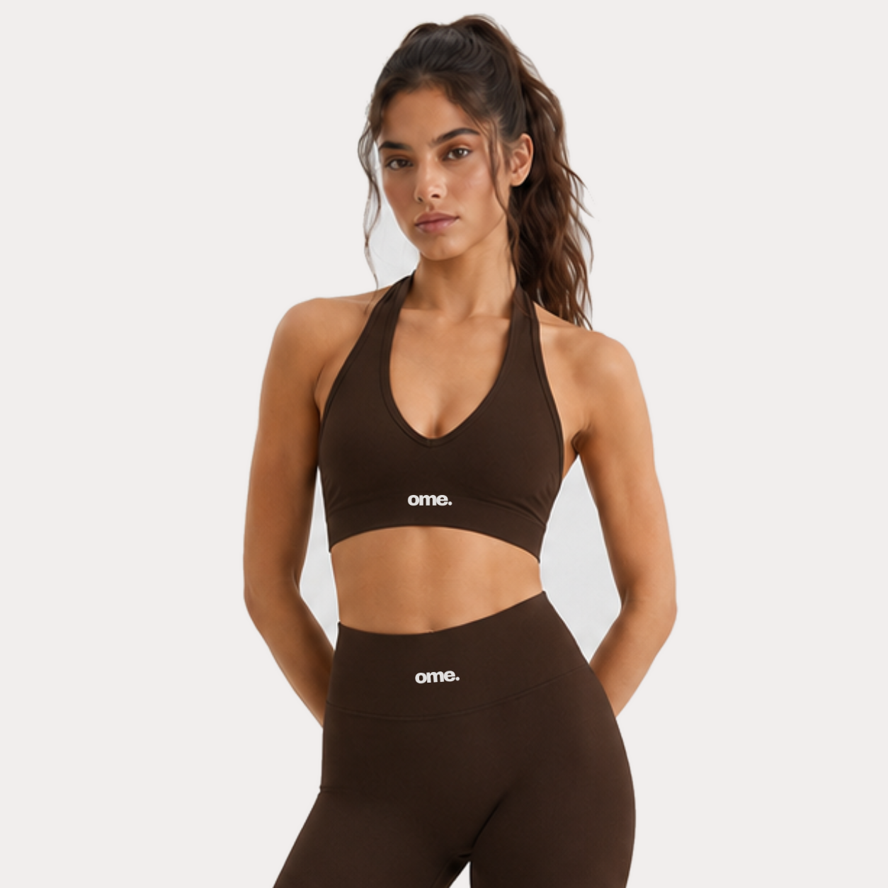 Kahve Toparlayıcı Halter Sporcu Sütyeni